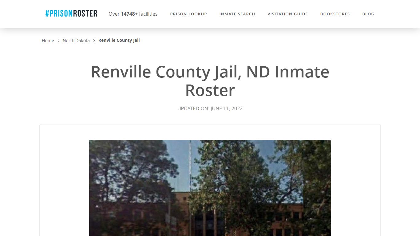 Renville County Jail, ND Inmate Roster